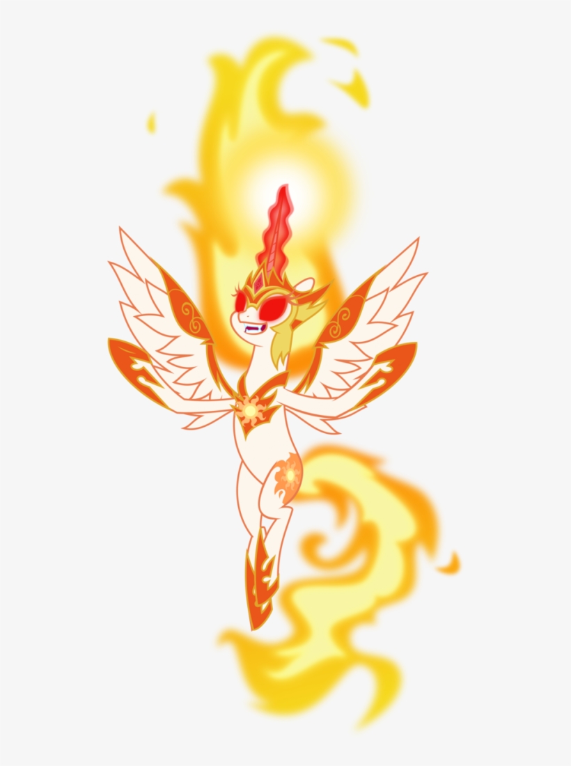 Evil Sun Goddess Png - Mlp Fim Day Breaker, transparent png #8794845