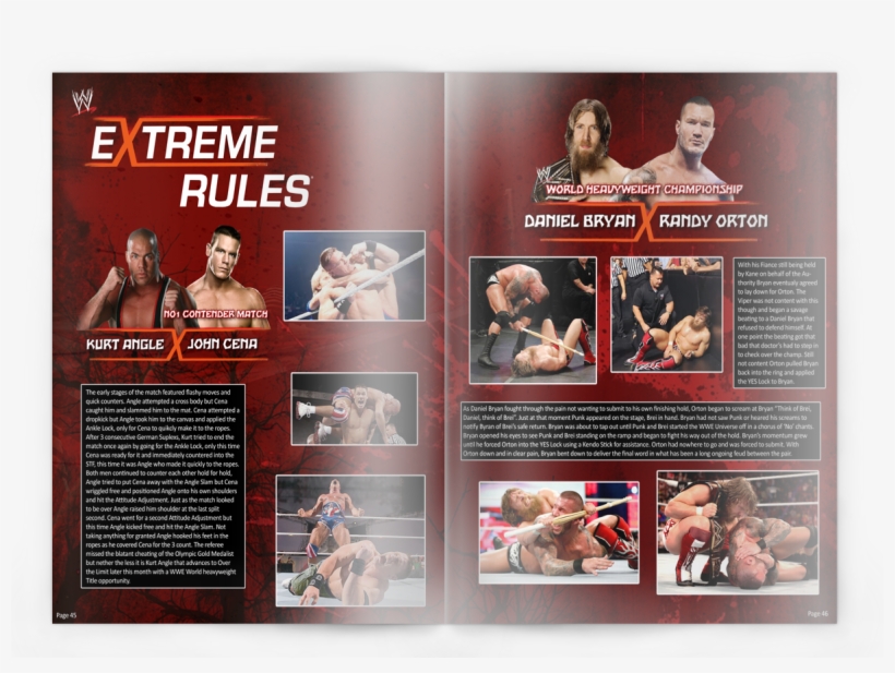 Be Sure Not To Miss May's Edition Of Wwe Magazine Featuring - Wrestler, transparent png #8794848