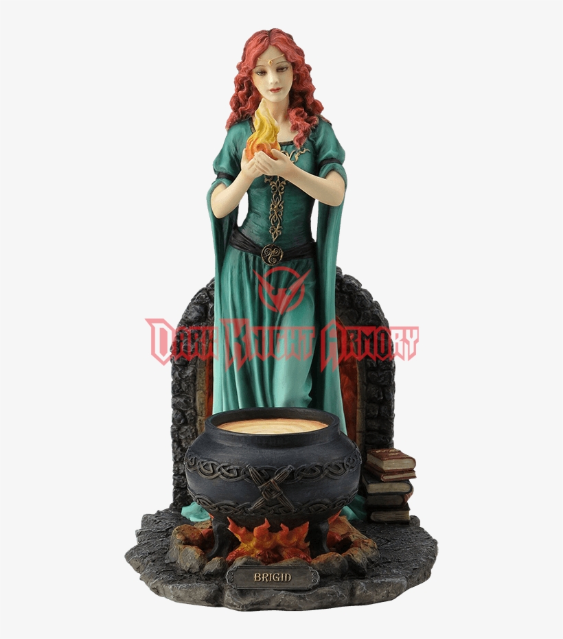 Goddess Brigid Statue, transparent png #8795035