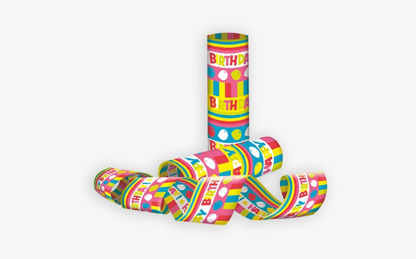 Streamers "happy Birthday" - Serpentina Happy Birthday 1 Ks, transparent png #8795249