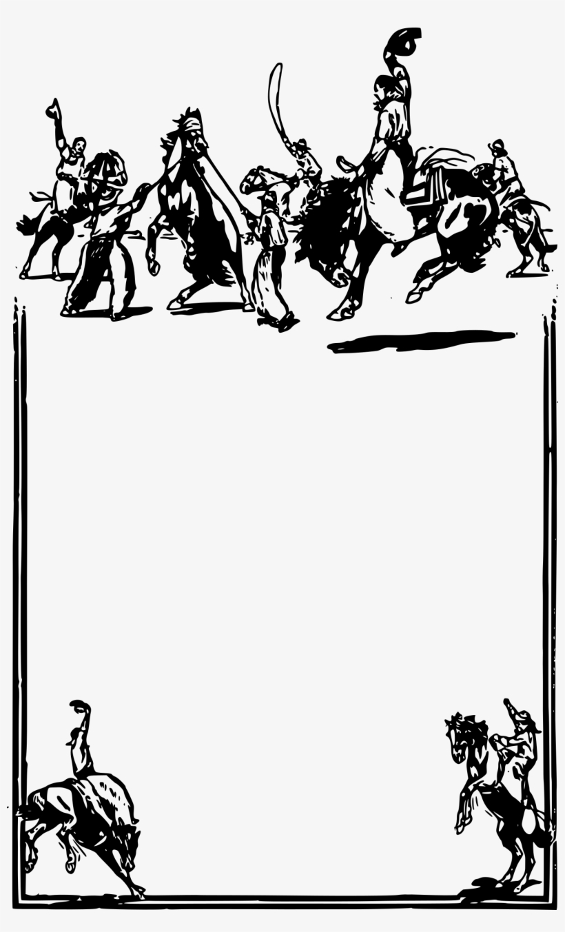 This Free Icons Png Design Of Cowboy Frame, transparent png #8795362