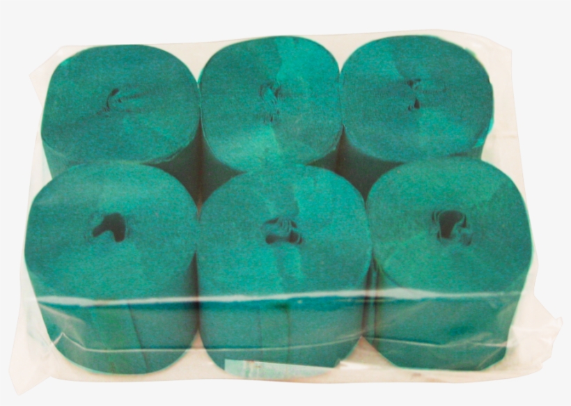 Crepe Streamer, 35mmx13m, National Green, 6pk - Box, transparent png #8795443