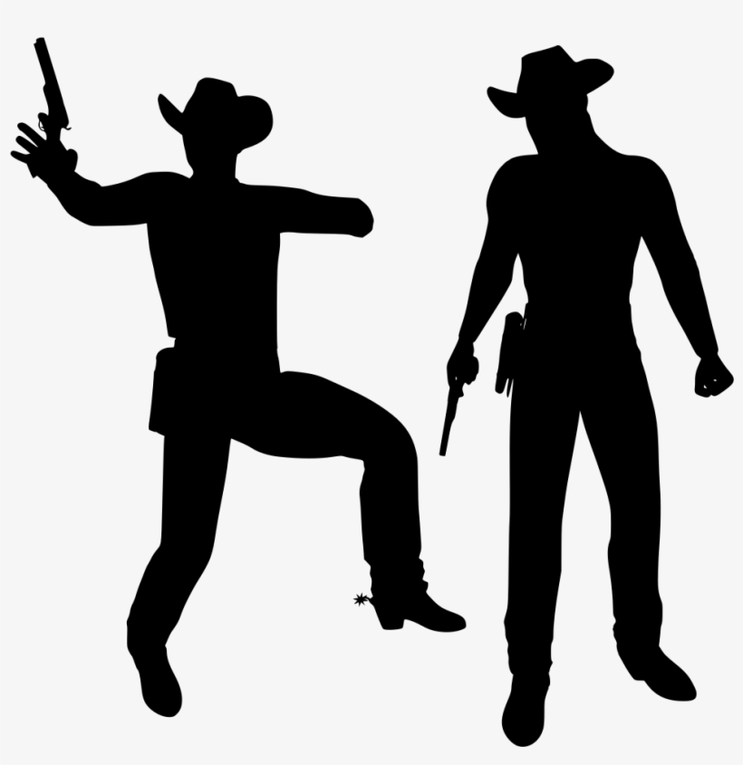 Download Png - Bandit Silhouette, transparent png #8795574