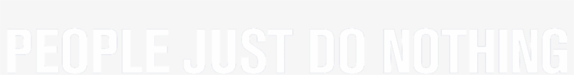 People Just Do Nothing - Just Do It White Png, transparent png #8797232
