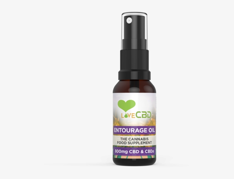 800mg Cbd 'entourage' Oil - Cannabidiol, transparent png #8797324