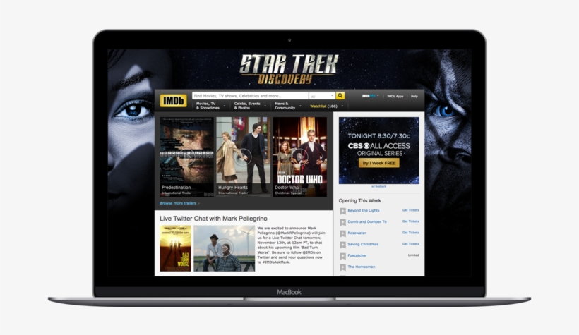 Std Campaign Imbd - Imdb Premium Wrap Uk, transparent png #8797768