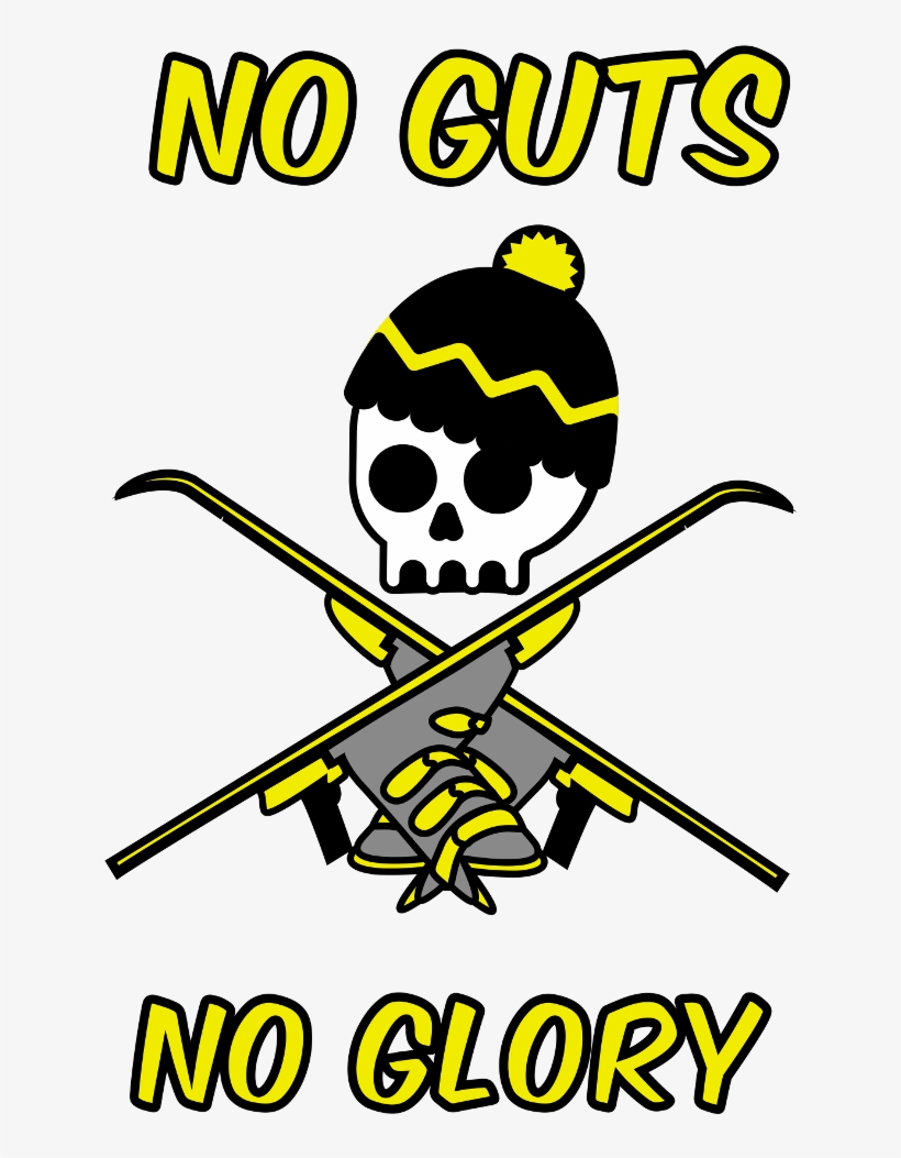 Ski Skiracer Skiing Noguts Guts Noglory Glory Ninagarma, transparent png #8798101