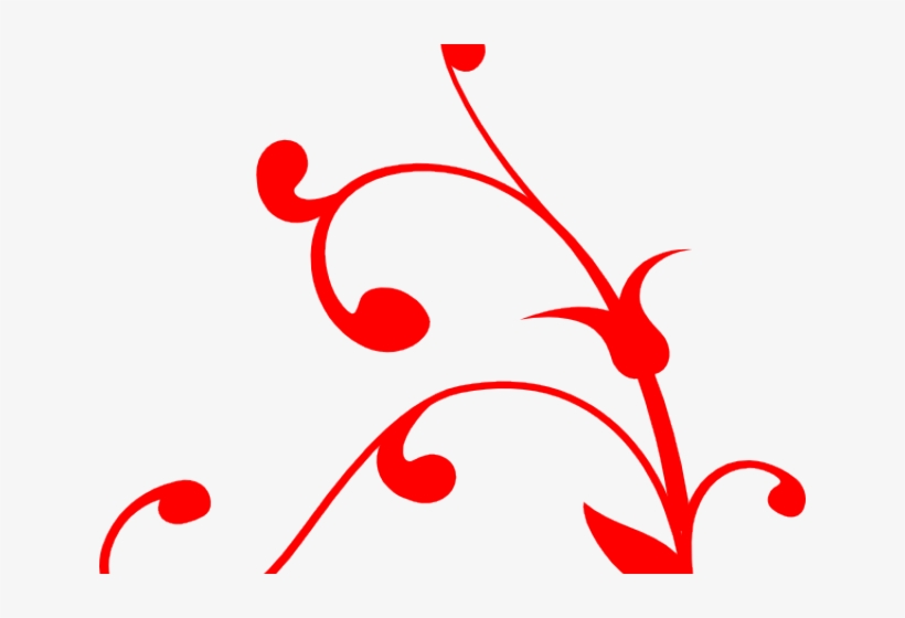 Swirls Clipart Black And White - Tree Branch Clip Art, transparent png #8798604