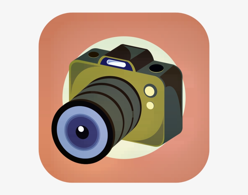 10keythings Dslr - Single-lens Reflex Camera, transparent png #8798676