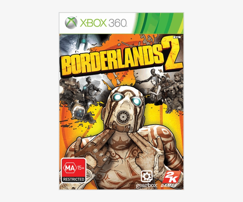 360 Borderlands 2, transparent png #8798949