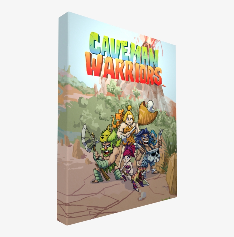 Click To Enlarge Image Cavemanwarriors Artbook - Cartoon, transparent png #8799105