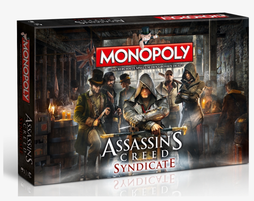 Monopoly Assassins Creed Syndicate - Assassin's Creed Syndicate Big Bang, transparent png #8799509