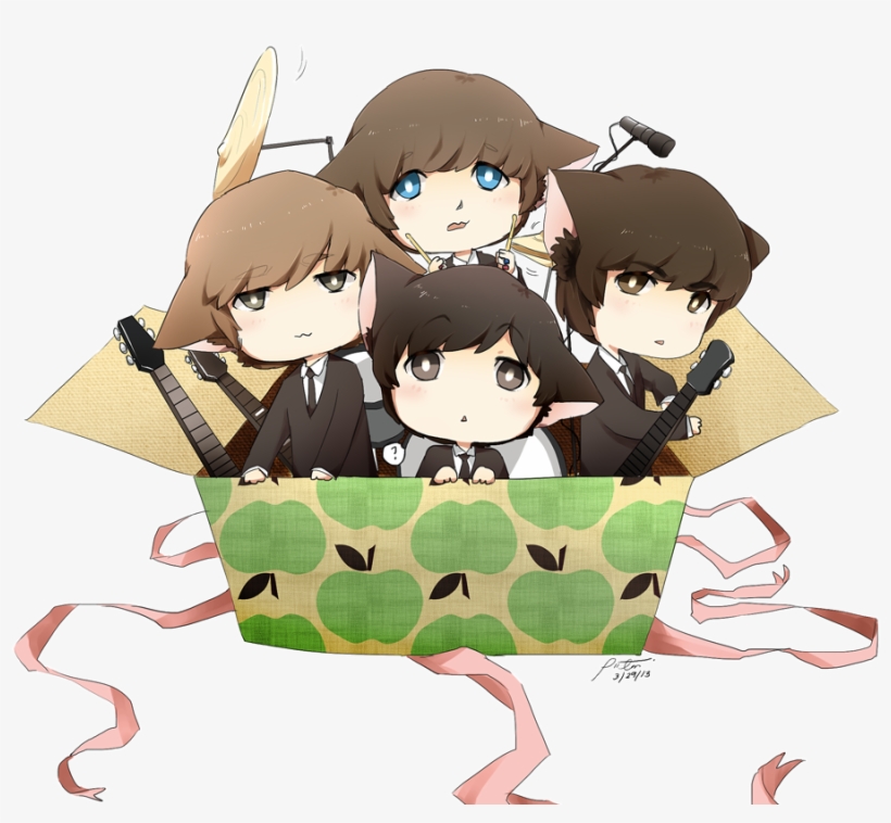 The Beatles Images Beatle Kittens Hd Wallpaper And - Drawing, transparent png #880042