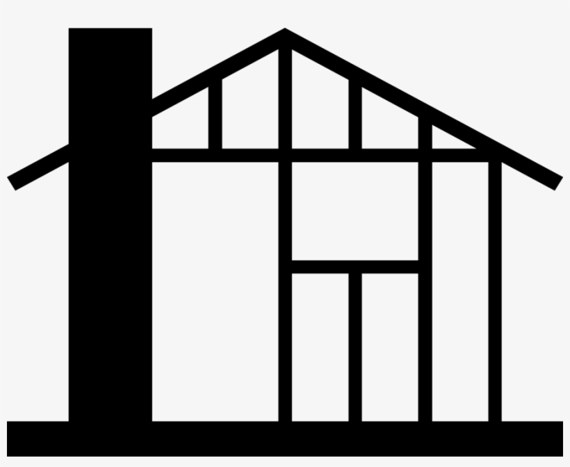 Vector Illustration Of House Under Construction Symbol - House, transparent png #880293