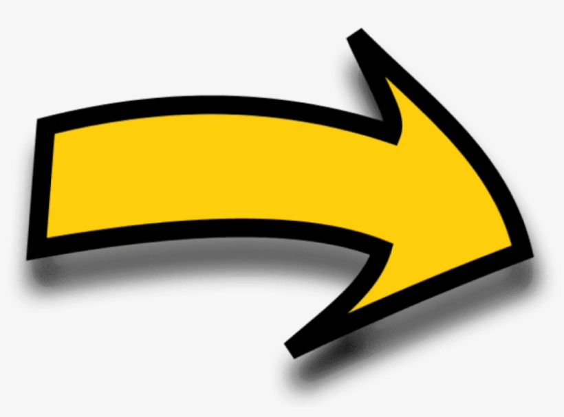 Comic Arrow Pointing Right Arrow Black And White Clipart Free 