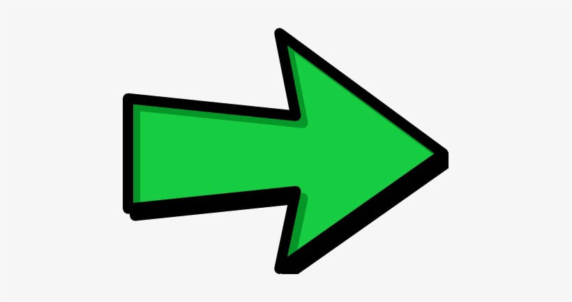 Right Arrow Png Download Image - Green Arrow Right Png, transparent png #880565