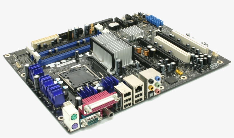 Motherboard Transparent - Intel Dp45sg, transparent png #880628