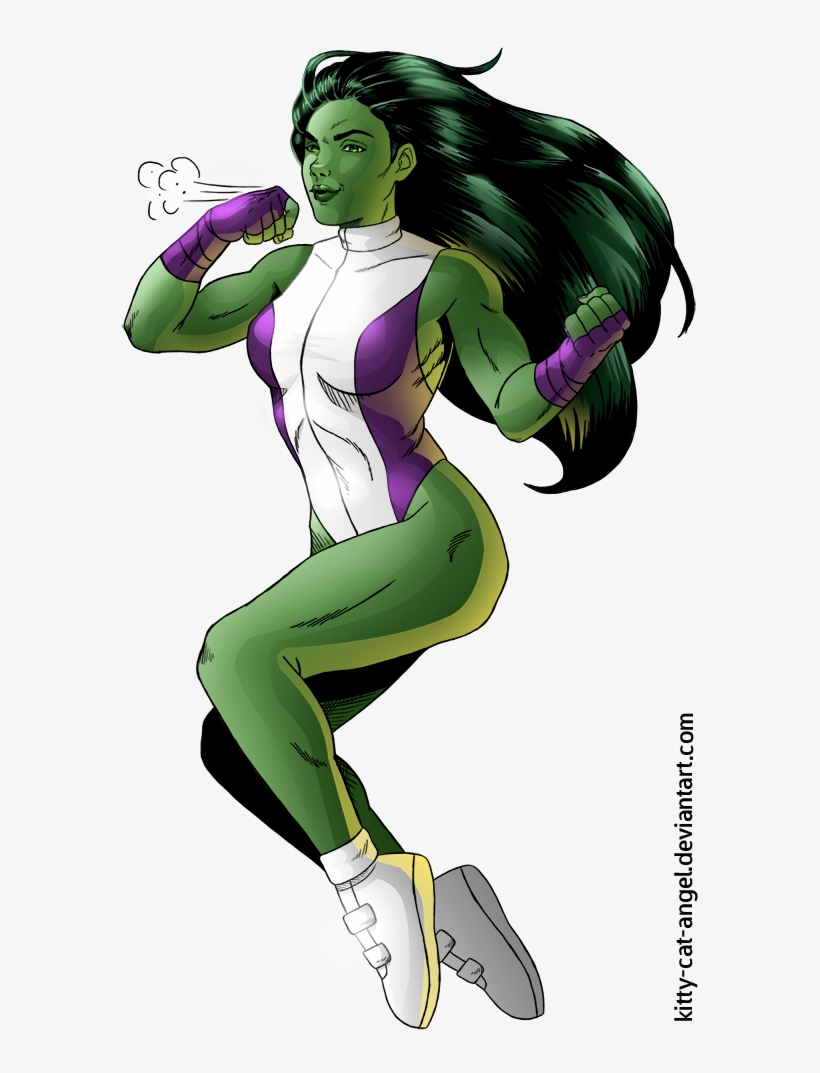 Png Image Information - She Hulk Transparent, transparent png #880776