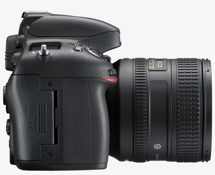 D610 24 120 Front - Nikon D610 24.3 Mp Digital Slr Camera - Black - Af-s, transparent png #881462