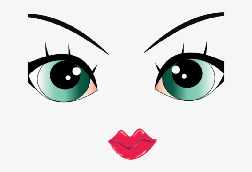 Banner Freeuse Download Green Eyes Free On Dumielauxepices - Transparent Cartoon Girl Eyes, transparent png #881483