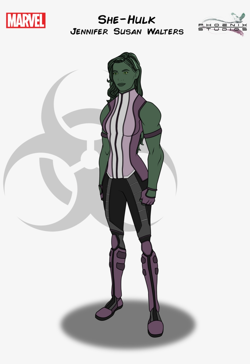 She Hulk By Kyle A Mcdonald - Mcu She Hulk Design, transparent png #881906