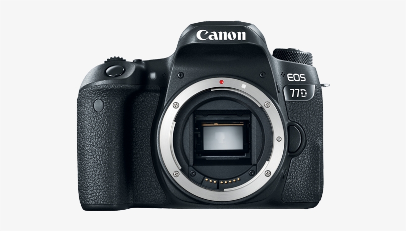 Canon Eos 77d Digital Slr Camera + 18-55mm Lens Kit, transparent png #882072