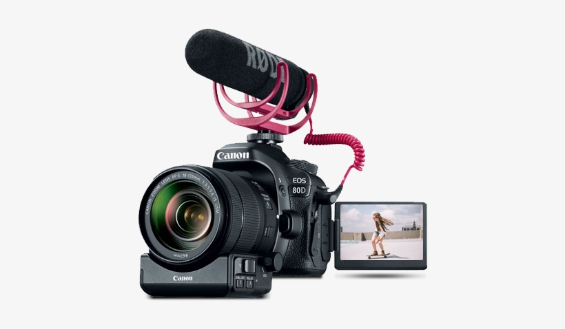 Eos 80d Video Creator Kit - Canon 80d Video Creator Kit, transparent png #882400