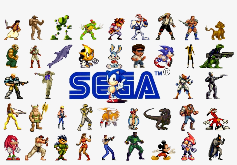 Sega - Sega Genesis Characters, transparent png #882476