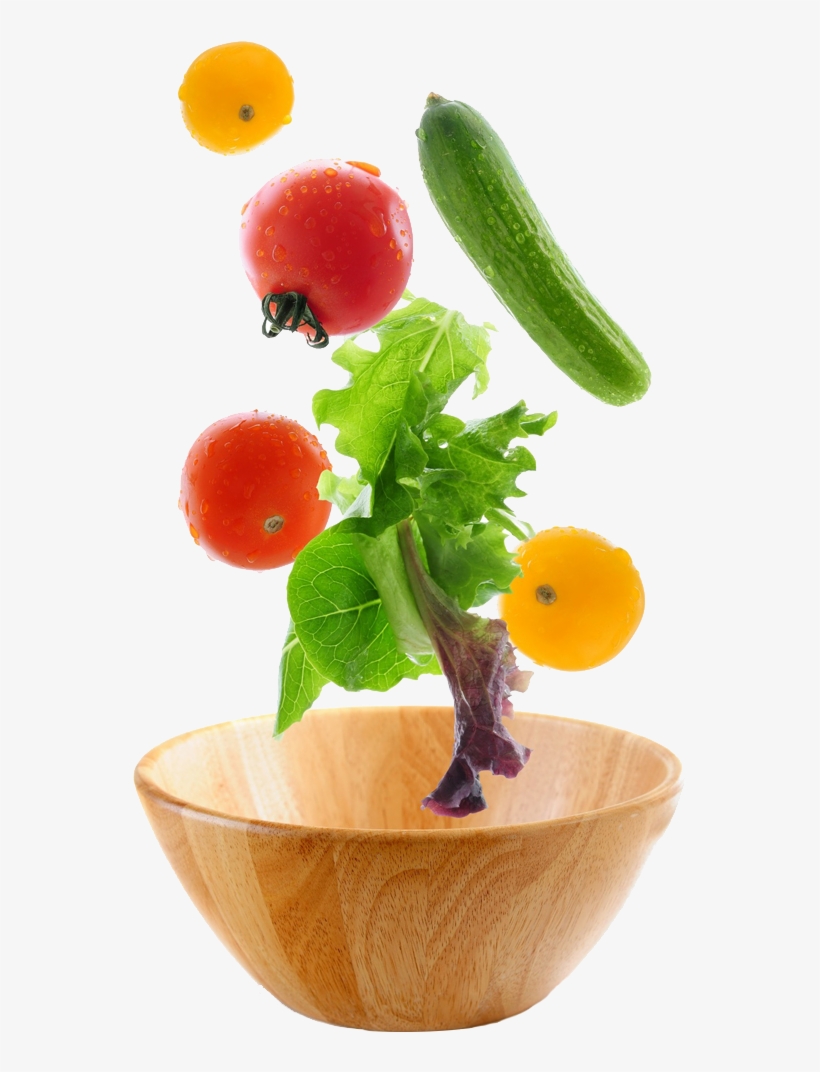 Food - Falling Salad Png, transparent png #882505