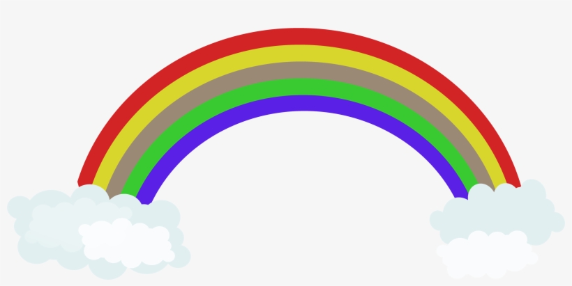 Healthy Food Clipart Rainbow - Healthy Food Rainbow Png, transparent png #882673