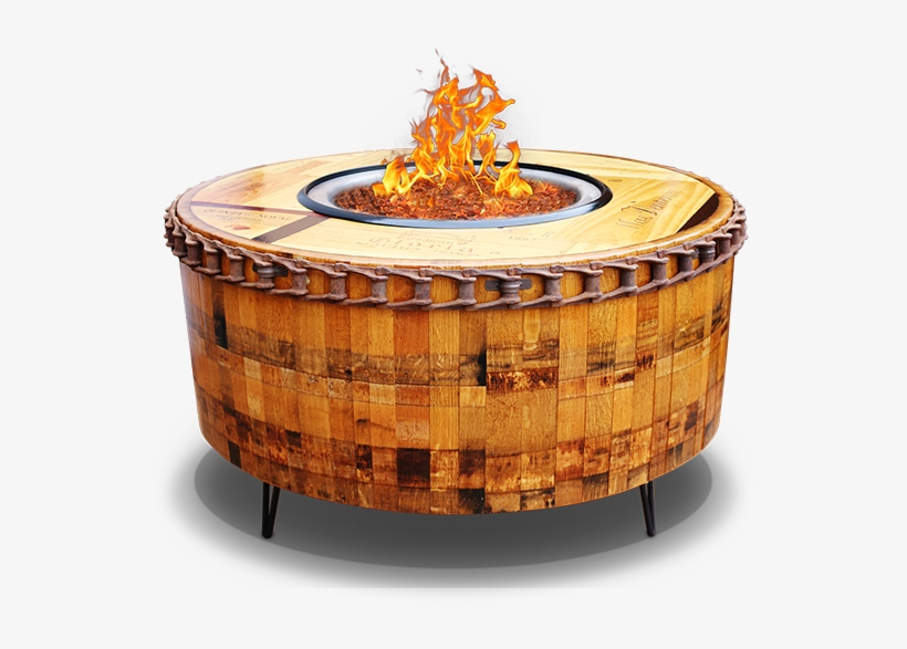 Vita Vino - Wine Barrel Fire Pit, transparent png #882776