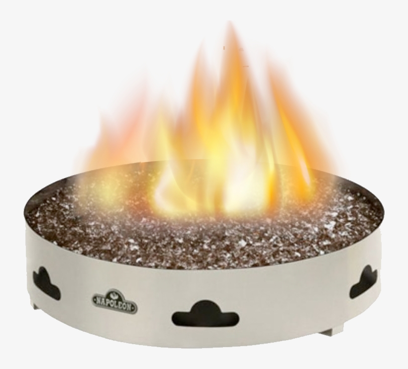 Napoleon Fire Pit Glass Mini Propane Fire Pit Burner Free