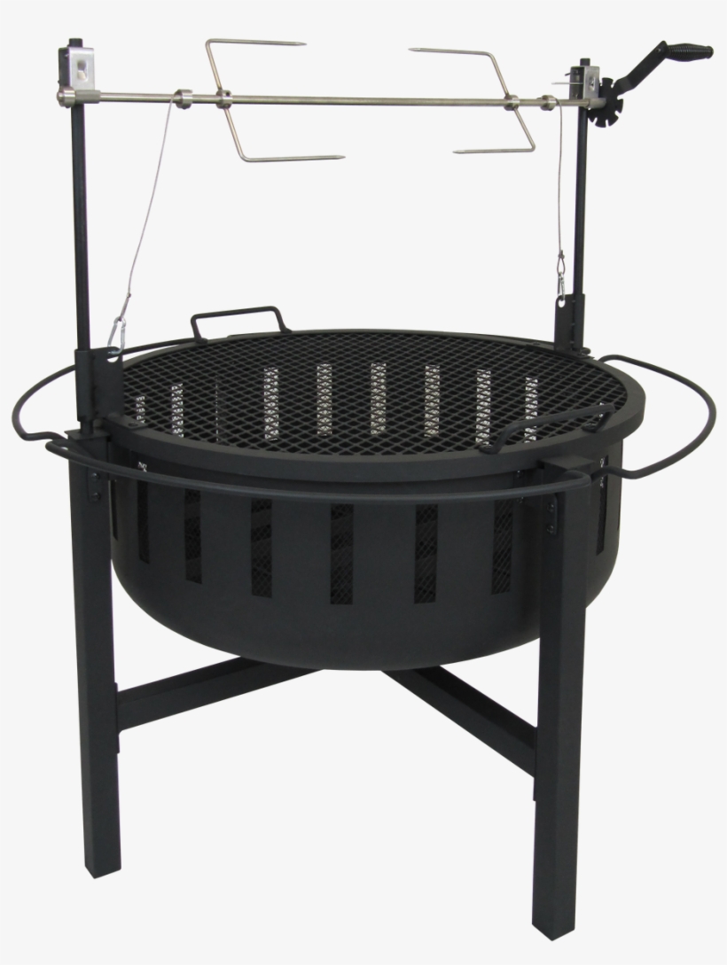 Landmann 23960 Grill & Rotisserie Fire Rock Fire Pit - Landmann Mco 212314 Fire Rock Rotisserie Fire Pit &, transparent png #882869