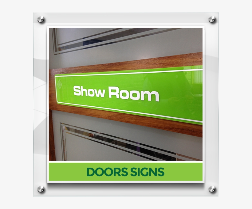 Door Signs - Signage, transparent png #882959