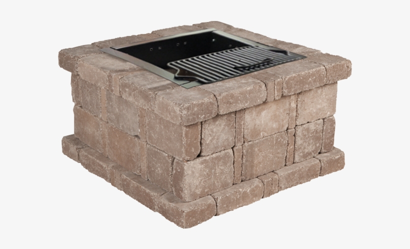 Retaining Walls, Permeable Pavers, Erosion, And Outdoor - Pavestone Rumblestone 38.5 In. X 21 In. Square Concrete, transparent png #883392