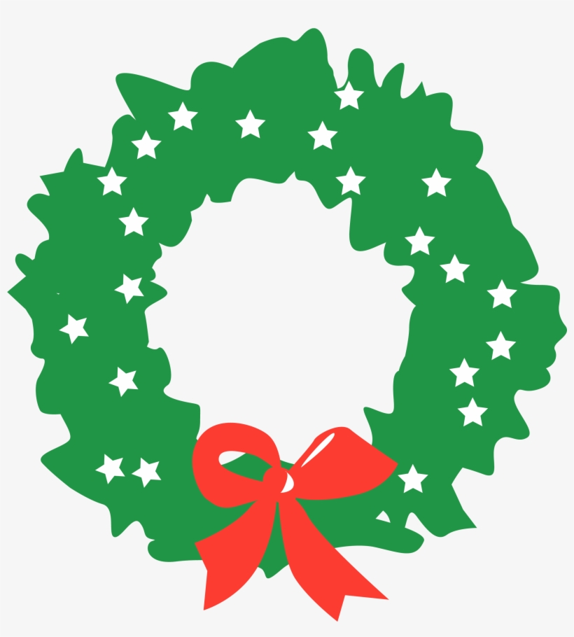 Christmas - Christmas Wreath Png White, transparent png #883556