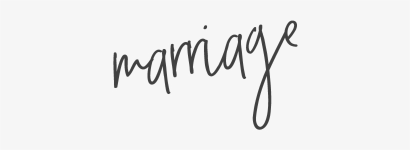 Marriage Text, transparent png #883800