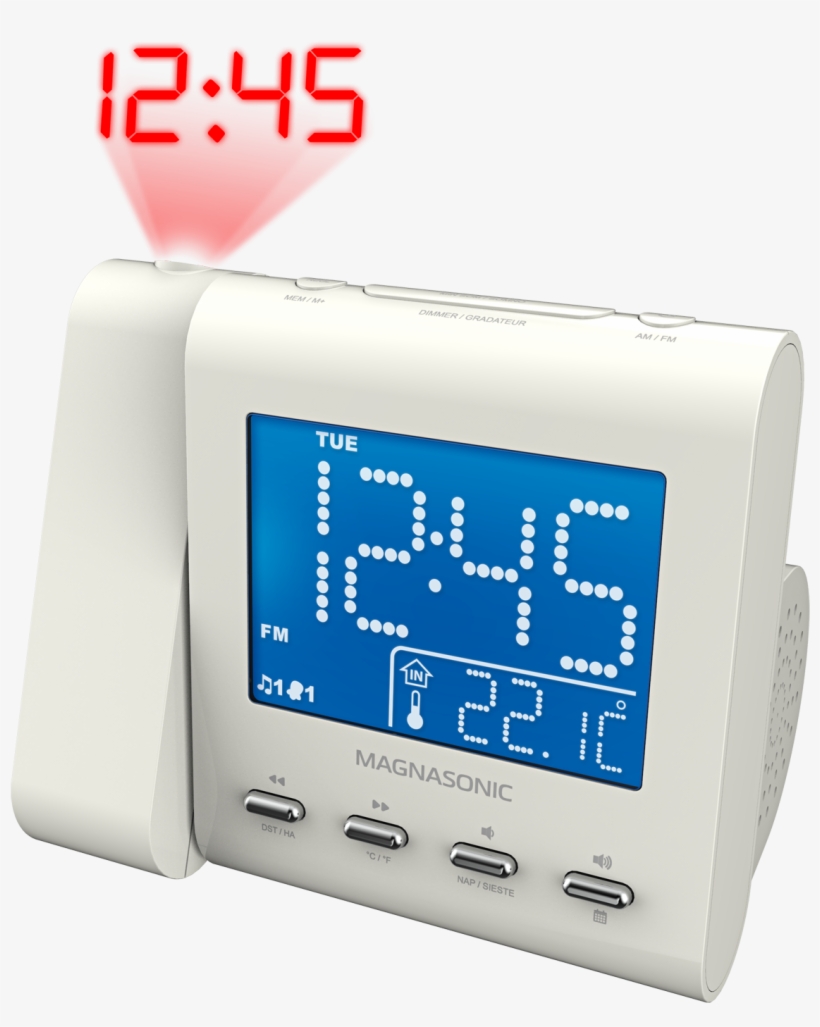 Electrohome Projection Alarm Clock With Amfm Radio Free Transparent PNG Download PNGkey
