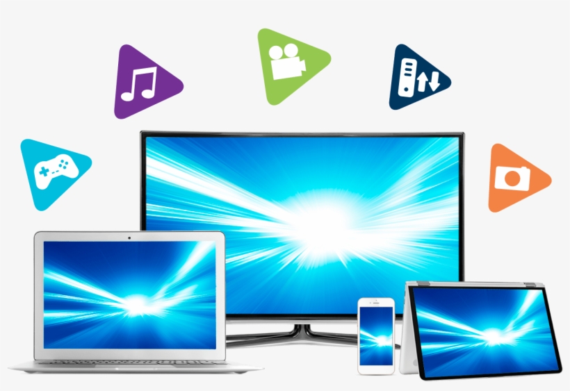 Get The Best Connection With Gig Speed Internet - Graphic Design, transparent png #884113