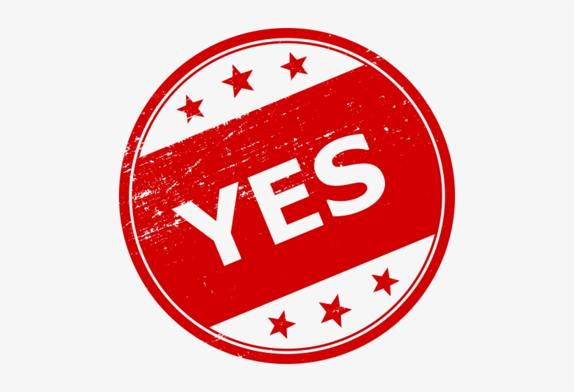 Free Png Yes Stamp Png Images Transparent - Yes Stamp Png, transparent png #884246