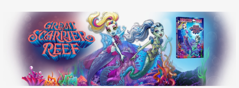 Dvd Monster High Great Scarrier Reef, transparent png #884353