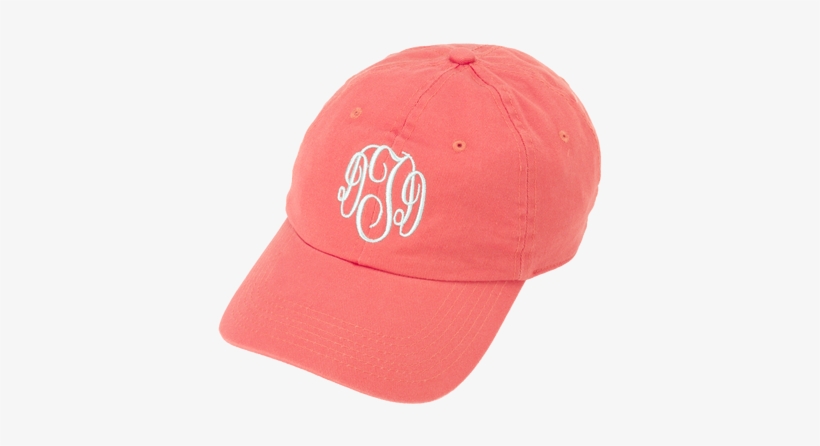 Personalized Coral Cap Clearance - Unisex Brushed Twill Low Profile Cap, transparent png #884399