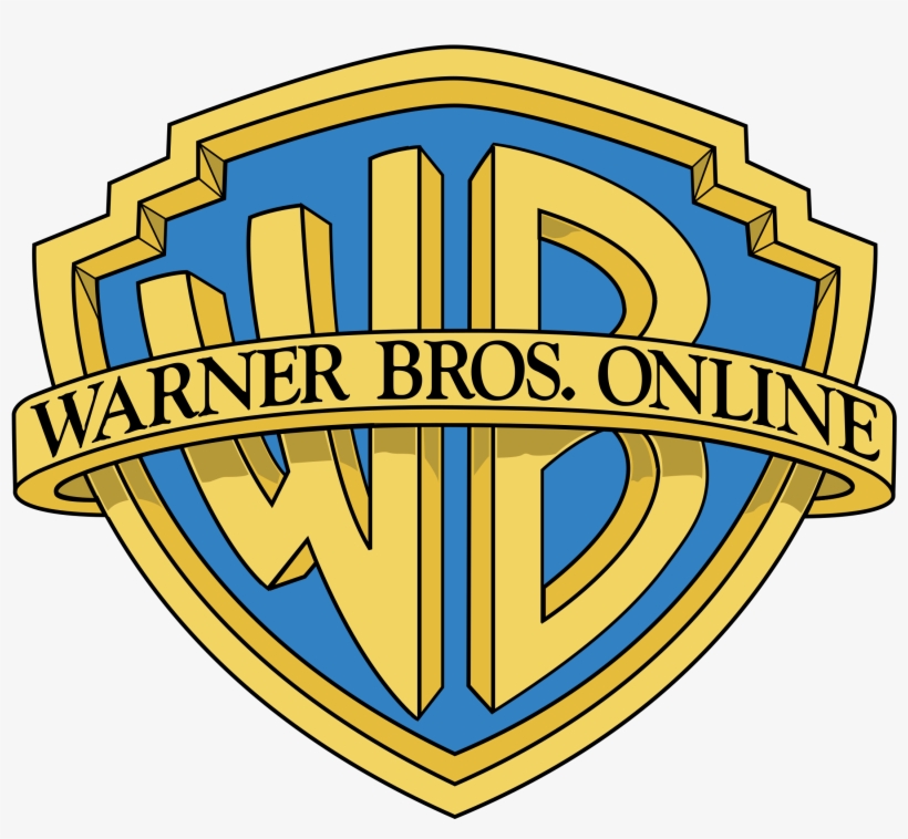 Warner Bros Online Logo Png Transparent - Warner Bros Logo Png, transparent png #884635