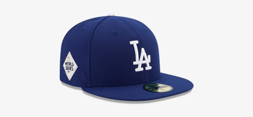 Los Angeles Dodgers World Series 59fifty Patch Fitted - New Era Dodgers World Series, transparent png #884906