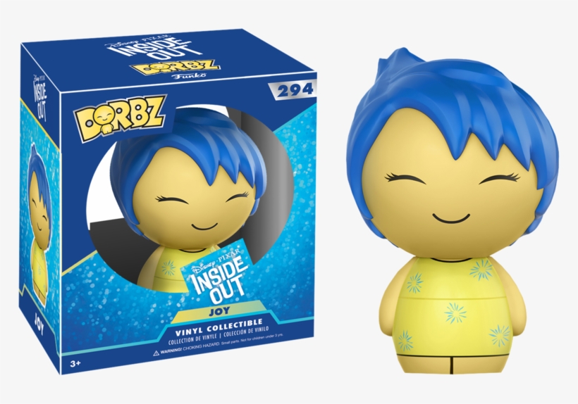 Joy Dorbz Vinyl Figure - Inside Out - Sadness, transparent png #885028