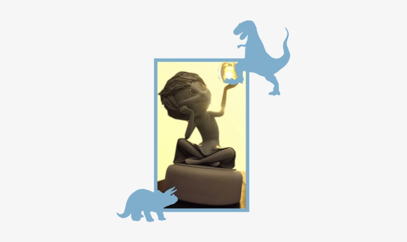 Inside Out Joy Maquette - Cat Gegen T-rex Mousepad, transparent png #885179