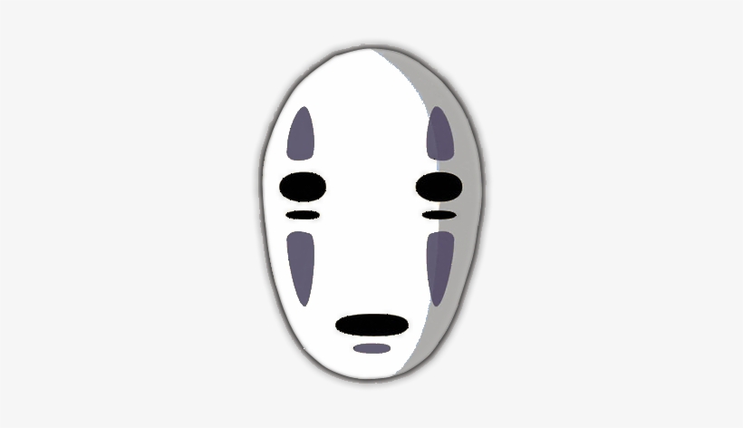 Noface Mask White - Spirited Away No Face Png, transparent png #885200