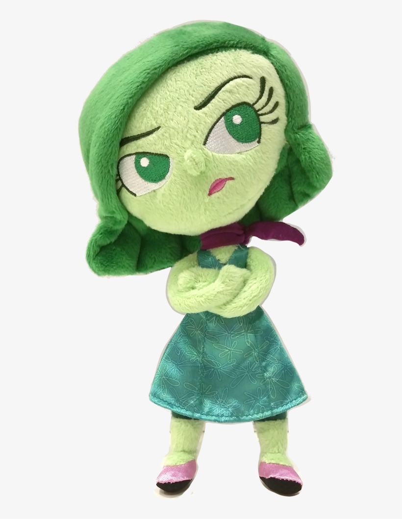 Disgust Plush Sadness Plush Fear Plush - Inside Out, transparent png #885284