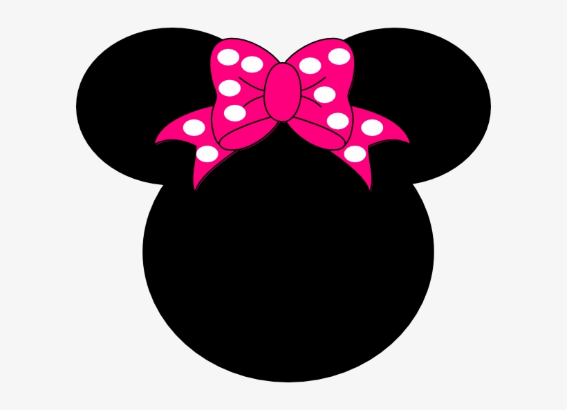 Disney On Clipart Library - Minnie Mouse Head Png, transparent png #885314