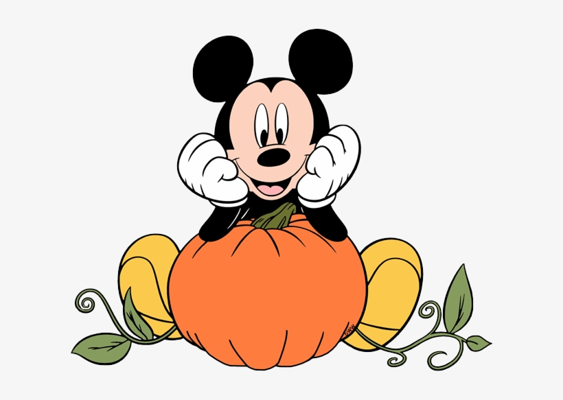 Disney Halloween Clip Art 2 - Mickey Mouse Halloween Clipart, transparent png #885411